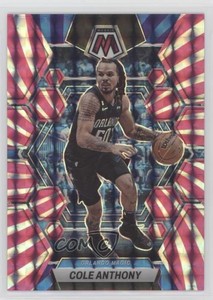 2022-23 Panini Mosaic FOTL FOTL Pink Swirl Mosaic Prizm /20 Cole Anthony #10
