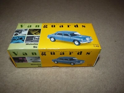 Lledo Vanguards VA08500 Wolseley Six in Cosmic Blue Metallic - Boxed 1:43 - Image 1 of 4