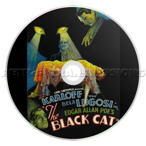 The Black Cat (1934) Boris Karloff, Bela Lugosi Crime Horror Movie / Film on DVD - Picture 1 of 2