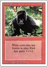 Kird Ape x4 Revised MtG NM