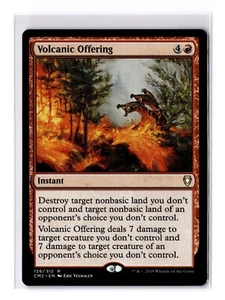 MTG - Volcanic Offering 126/312 Commander Anthology Volume II Regular - NM - Picture 1 of 2