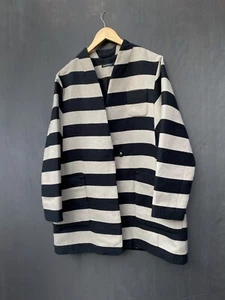 Marimekko Striped Coat Size 42 - Picture 1 of 7
