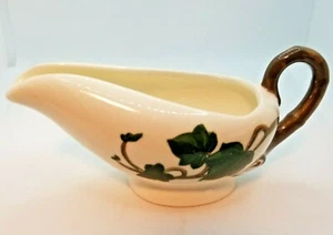 Metlox Gravy/Sauce Boat Poppytrail made in California Ivy Handpainted - Picture 1 of 6