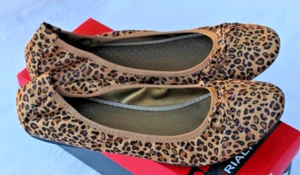 NUEVO RIALTO MUJER ARCO BALLET PLANOS SUNNYSIDE II LEOPARDO EE. UU. 10 M - Imagen 1 de 7