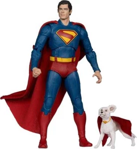 DC THEATRICAL DELUXE - SUPERMAN (2025): SUPERMAN WITH KRYPTO McFarlane Toys - Foto 1 di 1