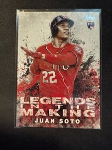 2018 Topps Legends in the Making Juan Soto Washington Nationals #LITM-8 Rookie - Bild 1 von 2