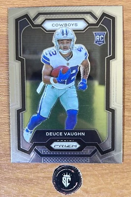 Deuce Vaughn 2023 Panini Prizm Football Base Set Rookie #324 Dallas Cowboys - Image 1 of 2