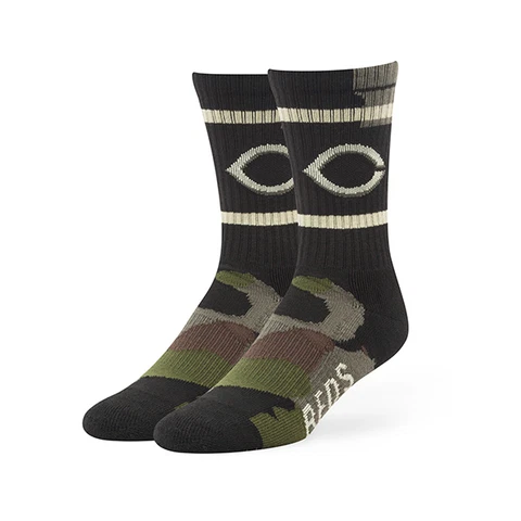 Cincinnati Reds Socks Camoflage Large Size 9 to 13 Camo Cover