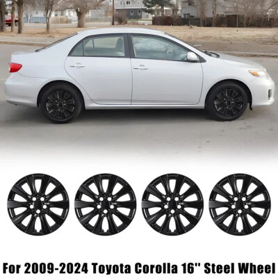 Cubiertas de rueda tapacubos de 16" ABS cubiertas de rueda de 16"" para Toyota Corolla 2009-2025 EE. UU. Foto 1 de 4