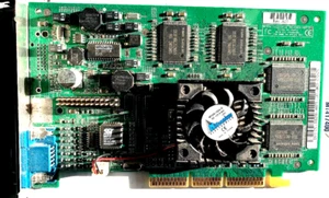 NVIDIA 32MB VGA AGP VIDEO GRAPHICS CARD CN-01E200-44571 - Picture 1 of 1