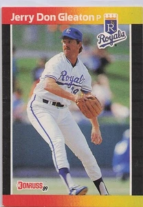 1989 Donruss - Jerry Don Gleaton #444 *Denotes Next to PERFORMANCE - Picture 1 of 2