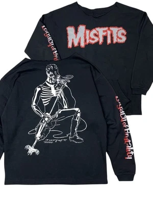 Vintage 1999 Misfits Legacy of Brutality Band Sweatshirt Danzig Size XL Mens - image 1 of 4