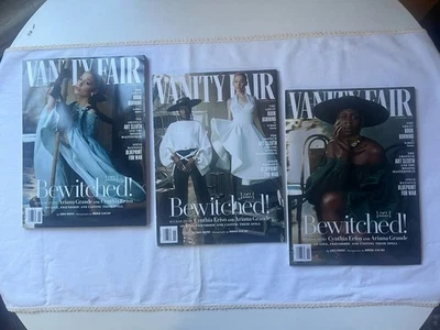 Vanity Fair Nov 2024 Bewitched Magazine Ariana Grande and Cynthia Erivo - ALL 3  - Image 1 of 4