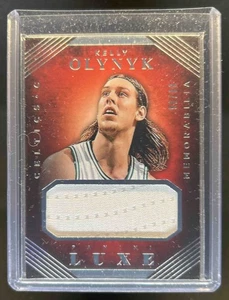 2015-16 Panini Luxe Kelly Olynyk Jersey #51/99 Celtics - Picture 1 of 2