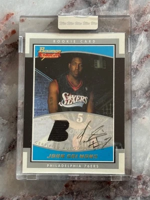 Baloncesto Bowman Signature John Salmons #SE-JS Rookie Auto RC 76/99 2002-03 Foto 1 de 4