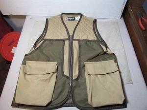 Vintage Saftbak Vest Medium Tan Hunting Padded Shoulder Shell Holders - Picture 1 of 10