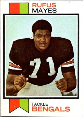 1973 Topps #268 Rufus Mayes - Image 1 of 2