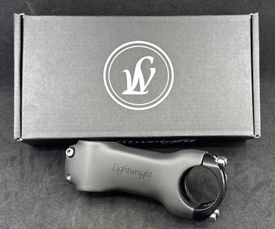 Lightweight GERMANY Bügelhalter SCHWARZ ED 90mm Carbon Fiber 1-1/8" Stem - Image 1 of 4