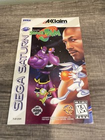 Space Jam (Sega Saturn, 1996) *Manual Only* - NO GAME - Michael Jordan
