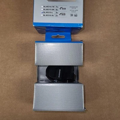 Shimano Altus SL-M315-L 3-Speed Optical Display Left Rapidfire Plus Shifter OPEN - Image 1 of 3