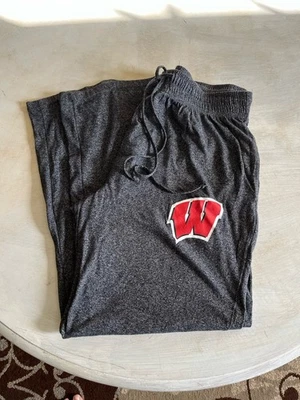 University of Wisconsin Madison Pajama Pants, Lounge Pants, Mens Large - Image 1 of 4