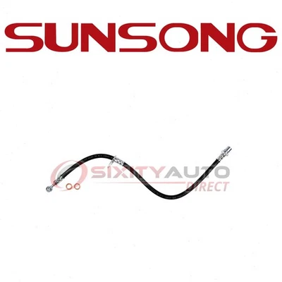 Sunsong Front Left Brake Hydraulic Hose for 2003-2006 Subaru Baja 2.5L H4 - kt Foto 1 de 4