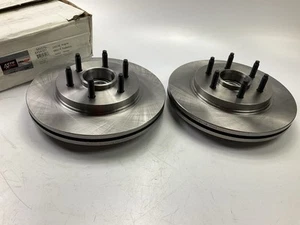 (2) Auto Extra AX54107 Disc Brake Rotor And Hub Assembly, Front - Picture 1 of 4
