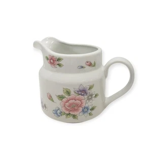 Vintage Floral Pitcher "Especially for You!"~Made in Japan~1989~FTDA~4.5" T~ EUC - Picture 1 of 7