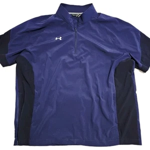 Under Armour Herren XXXL Kurzarm Hemd Loose Fit 1/4 Zip Performance Shirt - Bild 1 von 5
