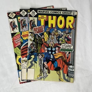 The Mighty Thor Marvel Comic Books set of 3 # 274,275 and 276, Volume 1 all, Vtg - Picture 1 of 22