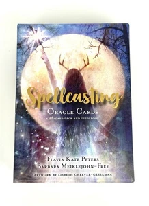 Spellcasting Oracle Cards 48-Card Deck & Guidebook by Peters & Meiklejohn - Picture 1 of 10