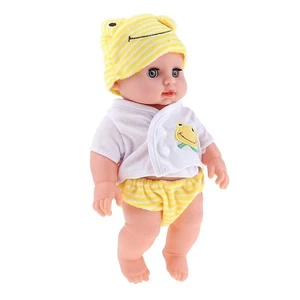 28 cm lebensechte vinyl baby puppe kostümierte neugeborene puppe kinder lernen - Bild 1 von 5