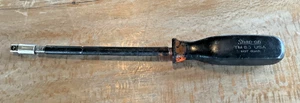 Snap On USA TM63 Flex Steckschlüssel Schraubendreher 1/4" Antrieb schwarz harter Griff - Bild 1 von 5