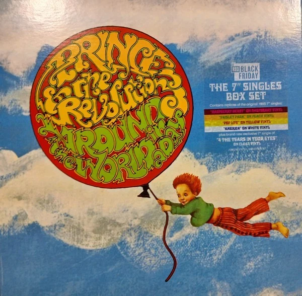PRINCE & THE REVOLUTION Around The World In A Day The Singles Vinyl Box RSD NEW - Image 1 of 1