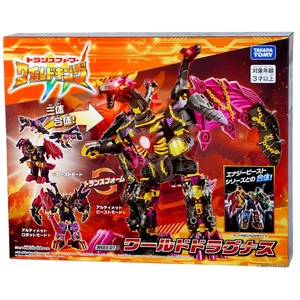 Takara Tomy Transformers Wild King WKEX-01 World Dragunus Action Figure JP F/S - Picture 1 of 10