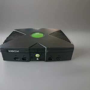 Microsoft Original Xbox 4GB Konsole Gaming System nur mit Kabel und Komponenten - Bild 1 von 4