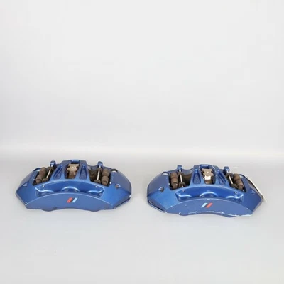 2013-2018 BMW M5 M6 Front Brake Caliper Set Brembo OEM Used - Image 1 of 4