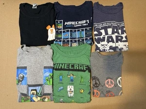 5 Shirts & 1 Long sleeve For Kids/Youth Tops - Picture 1 of 8
