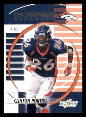 2003 Score The Franchise #TF10 Clinton Portis - Image 1 of 2
