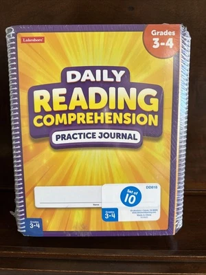 Упаковка из 10 Lakeshore ежедневное чтение понимание практики журнал классов 3-4 новый - Изображение 1 из 4