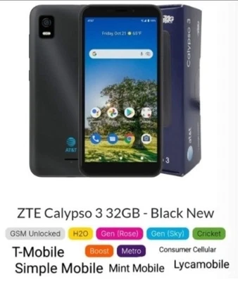 AT&T Calypso 3 32GB GSM Unlocked AT&T/T-Mobile/METRO PCS/CRICKET/CONSUMER - Image 1 of 4