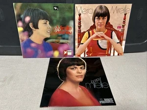 3x Mireille Mathieu LP: Merci, Bonjour Ariola, Self Titled Barclays MLP 15 274 - Picture 1 of 6