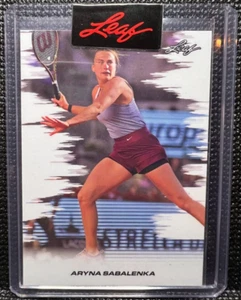 🎾 Aryna Sabalenka - RC - 2023 Leaf Rookie - /650 - ITF Champion - Free Shipping - Picture 1 of 1