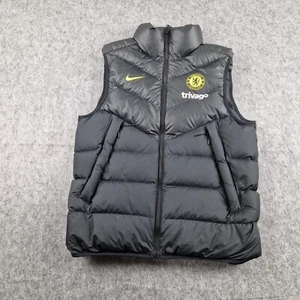Chaleco Chelsea Nike Para Hombre Mediano Negro Edición Jugador Chaleco Chaqueta Calentador - Imagen 1 de 9
