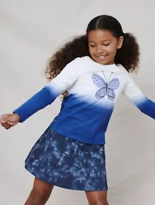 Abito da bambina Tea Collection con top e gonna a tuffo a farfalla taglia 3 - Foto 1 di 5