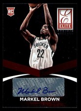 2014-15 Panini Donruss Elite Status Signatures #11 Markel Brown #125/249 RC AUTO
