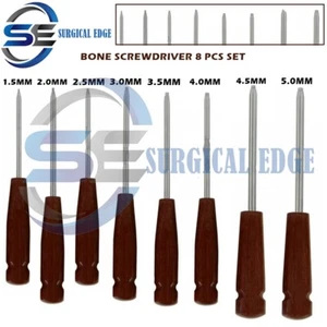 Bone Screwdriver Hex Head Set of 8 Pcs Veterinary Orthopedic Instruments Set - Picture 1 of 5