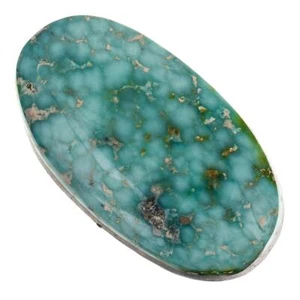 Anillo Pulsera ORO SONORAN Turquesa Cabujón Cabina Telaraña Natural 15ct - Imagen 1 de 5