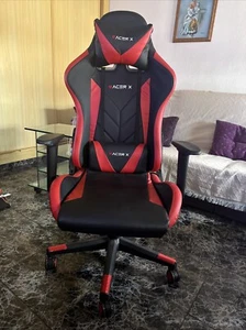 Silla Gaming Oficina Racing Sillon Gamer Racer X Profesional Videojuegos PC - Imagen 1 de 4