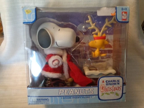 A Charlie Brown Christmas DELUXE SNOOPY FIGURINE WITH WOODSTOCK Cover
